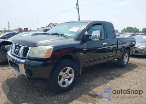2004 Nissan Titan Se from USA, damaged, VIN 1N6AA06A94N519720